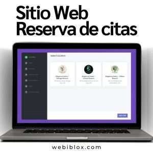 Creación de Sitio web de reservas de citas