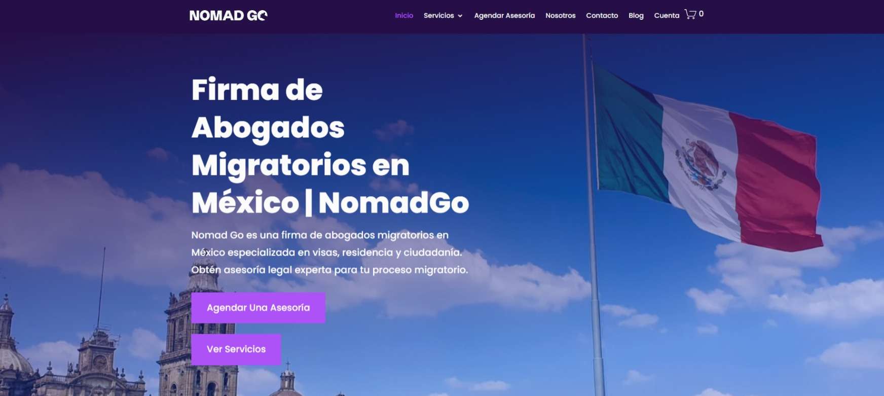 nomadgo.com.mx Sitio Web creado por webiblox.com